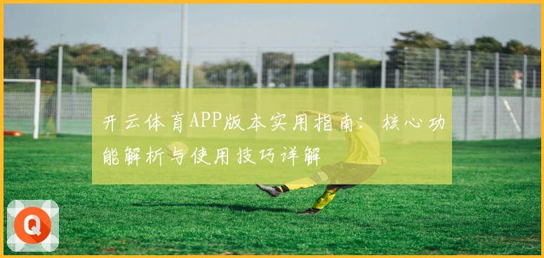 开云体育APP版本实用指南：核心功能解析与使用技巧详解